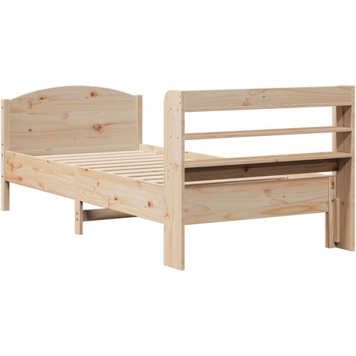  Okvir kreveta bez madraca 75 x 190 cm od masivne borovine Slike