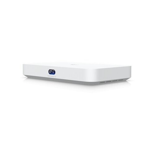 Ubiquiti unifi ucg-fiber-eu desktop 10G cloud gateway with integrated poe switch, includes full unifi application suite for device management, 5 gbps routing with ids/ips, 10G sfp+ and (1) 10 gbe RJ45 wan port, 10G sfp+ lan port ucg-fiber-eu Slike