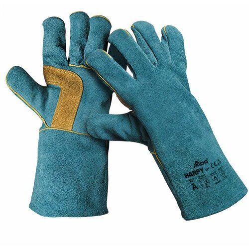 Albo zaštitne rukavice harpy bl, koža, zelene boja 11 Cene