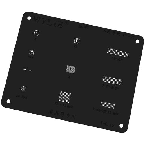 Apple bga sito wylie black WL-01 za popravku iphone face id Slike