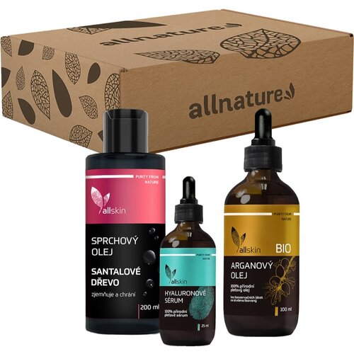 Allnature Allskin package for women darilni set (za telo in obraz) za ženske Cene