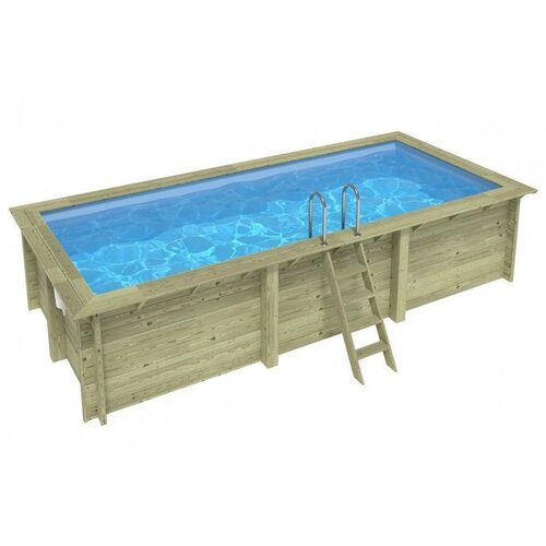  Drveni bazen AQUA 6,1x2,85 - V.1,31 m - sidrenje &scaron;arafanjem Cijene