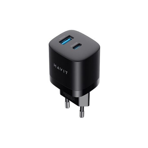 Havit UC30 EU - GaN two-port travel charger 33 W, black Cijene