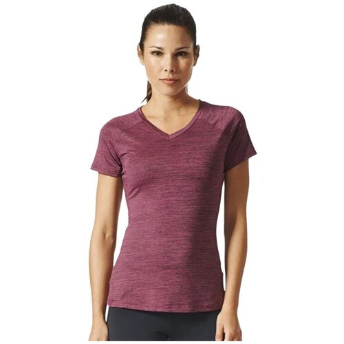 Adidas Majice s kratkimi rokavi Freelift Bordo Cene