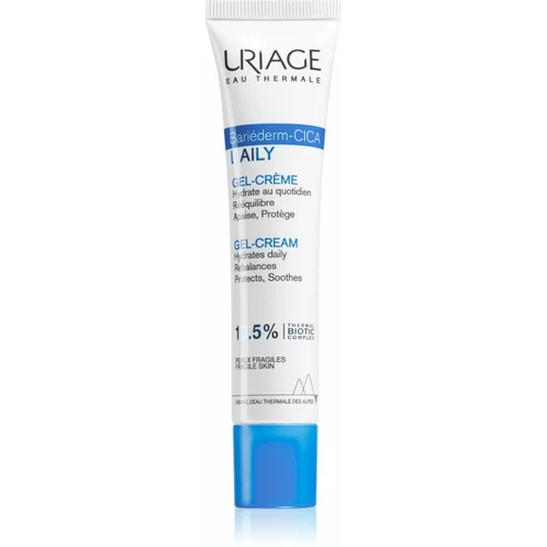 Uriage Bariéderm cica daily gel-cream zaščitna in vlažilna krema za obraz 40 ml unisex