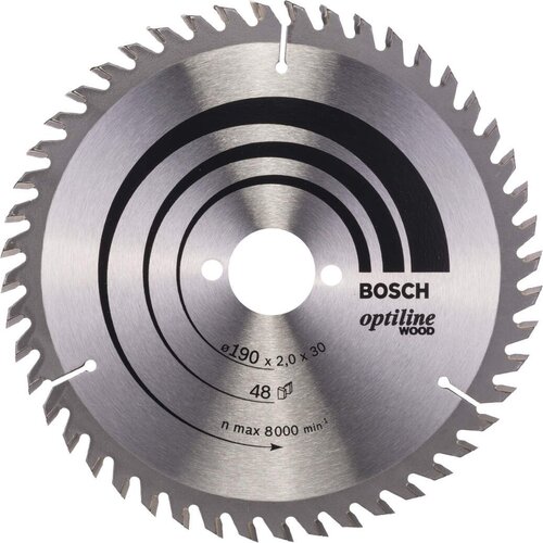 Bosch list kružne testere Optiline Wood 190 x 30 x 2,0 mm, 48 - 2608641186 Cene
