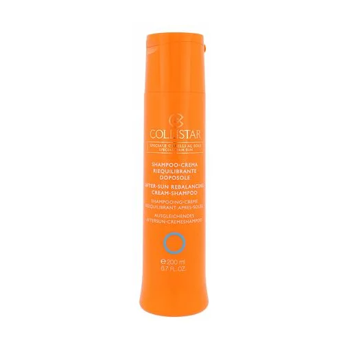 Collistar Special Hair Sun After-Sun Rebalancing Cream-Shampoo šampon za vse tipe las po sončenju 200 ml za ženske