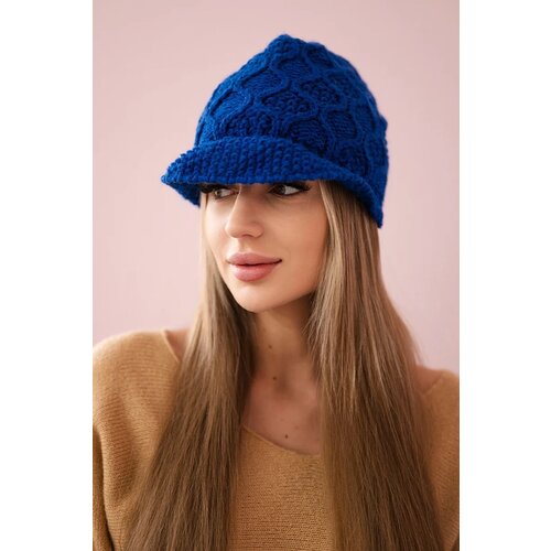 Kesi marka niezdefiniowana Cap with fleece Roma Bis K235 mauve-blue Slike