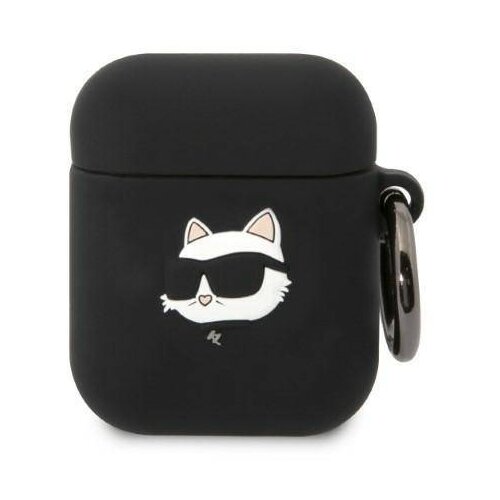 Karl Lagerfeld KLA2RUNCHK AirPods 1 / Airpods 2 Case - black Choupette Cene