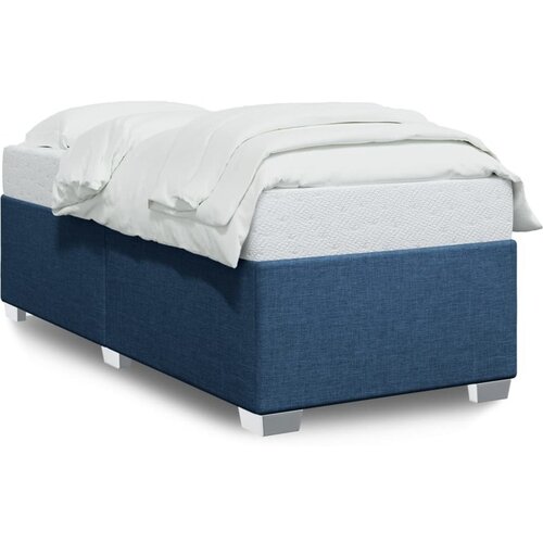vidaXL Okvir za krevet plavi 100x200 cm od tkanine Cene