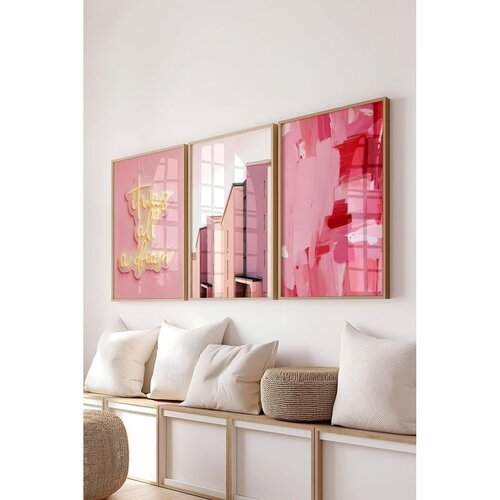 WALLXPERT &Ccedil;-300748 - 5070 Vi&scaron;enamenski set dekorativnog slikanja (3 komada) Cene
