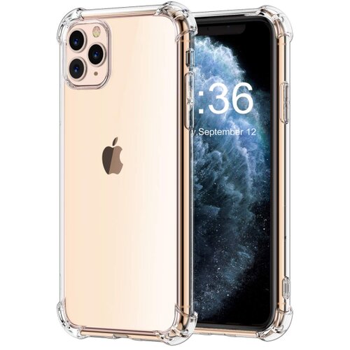 Silikonski ovitek antishock za iphone 11 pro - prozoren Slike
