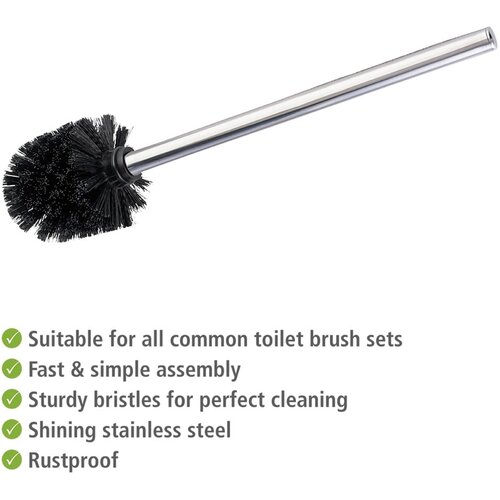 Wenko 24089800 - WC četka 8x35 cm nerđajući čelik/srebrna/crna Slike