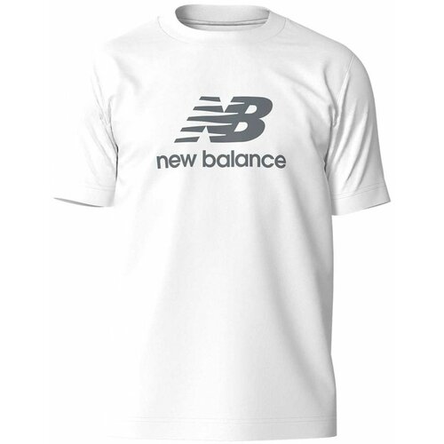New Balance stacked logo t-shirt  MT41502-WT Cene