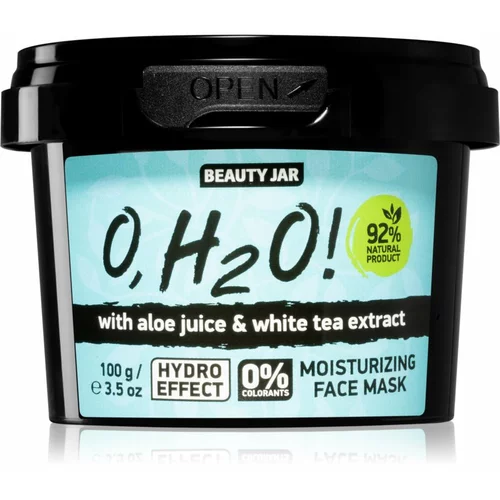 Beauty Jar O, H2O! hidratantna maska za lice s aloe verom 120 g