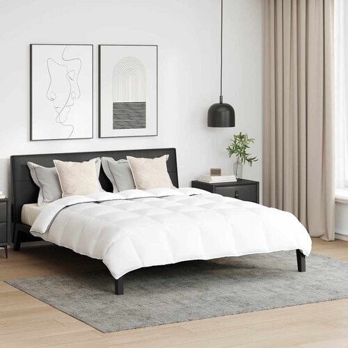 vidaXL Zimski set jorgana s jastukom 3 pcs Bijelo 240 x 260 cm Cijene