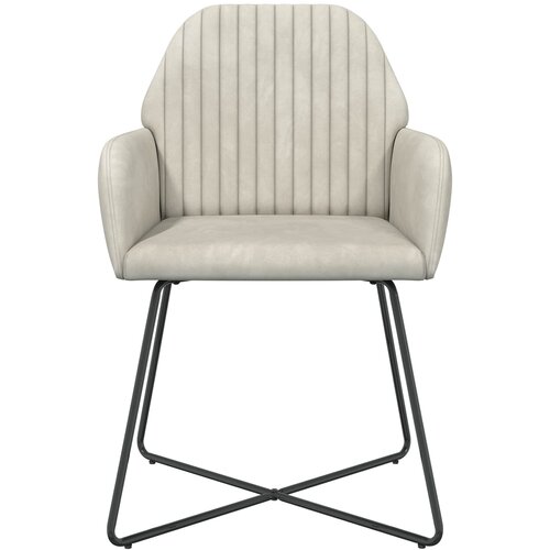  Trpezarijske stolice 4 pcs Bar&amp;scaron;un Krem 55 x 50 x 84 cm Slike