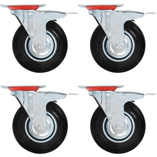 Gibljiva Okretni kotačići 16 kom 125 mm Slike