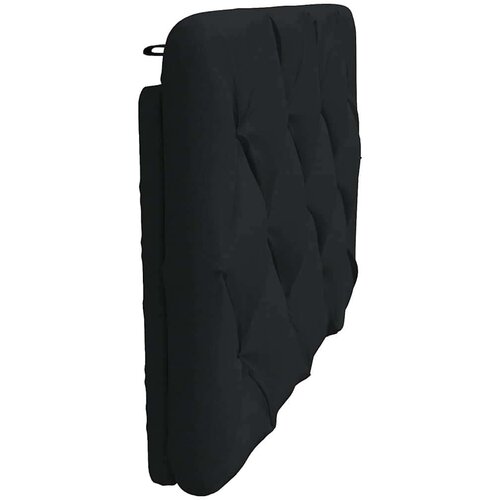 VidaXL jastuk za uzglavlje crni 90 cm od tkanine Slike