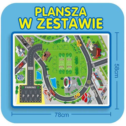 Woopie rotirajuća garaža - vatrogasci 26 el. Slike