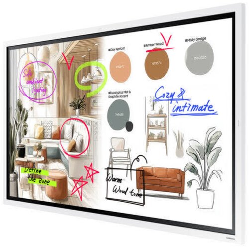 Samsung Smart Signage Flip WMFX 55&amp;quot; UHD LH55WMFWBGCXEN 16/7 Poslovni zaslon UHD 55-palcni z zaslonom na dotik. Slike