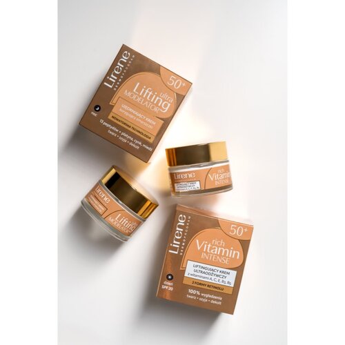 Lirene Rich Vitamin Intense 50+ učvr&amp;scaron;ćujuća dnevna krema s lifting učinkom SPF 20 50 ml Slike