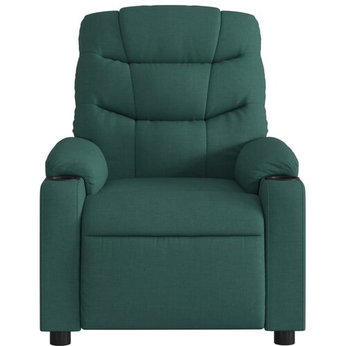 Naslonjač od tkanine tamnozeleni Slike