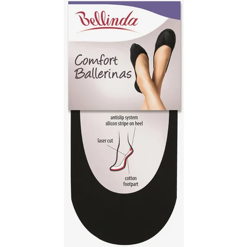 Bellinda COMFORT BALLERINAS Nogavice Črna