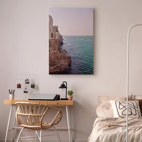 Slika - Turquoise Coast (1 Part) Vertical 80x120 Na talijanskom platnu Slike
