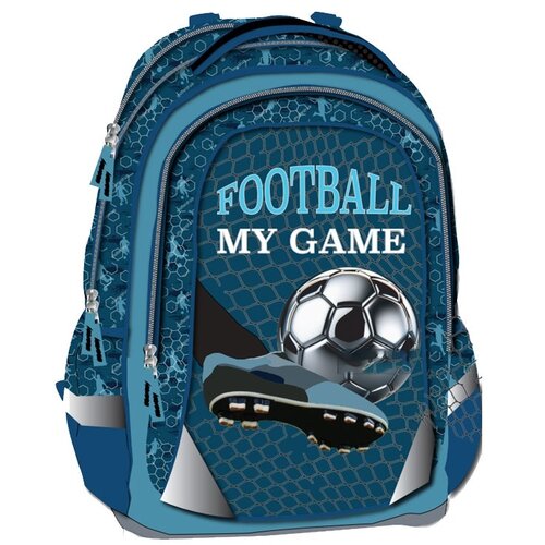 Octopus Anatomska &Scaron;kolska Torba Oet2600 Football My Game 42x32x16,5cm plava Cene