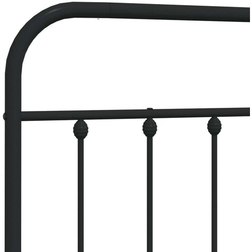 Metalno zamjensko uzglavlje crno 140 cm - Crna 140 cm 1 Slike