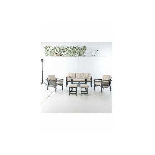 Hanah home baštenske garniture lilyum 3+1+1+2 cream Cene