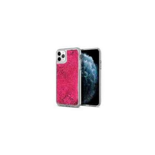 Nillkin silikonski ovitek za samsung galaxy A51 A515 prozoren s pink ble&amp;scaron;čicami Slike