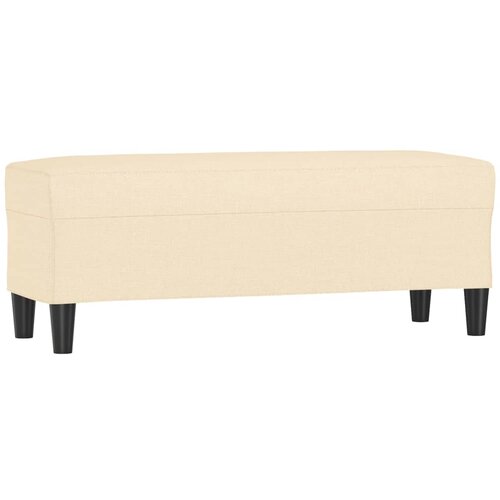 vidaXL Klop krem 100x35x41 cm blago, (20955236) Cene