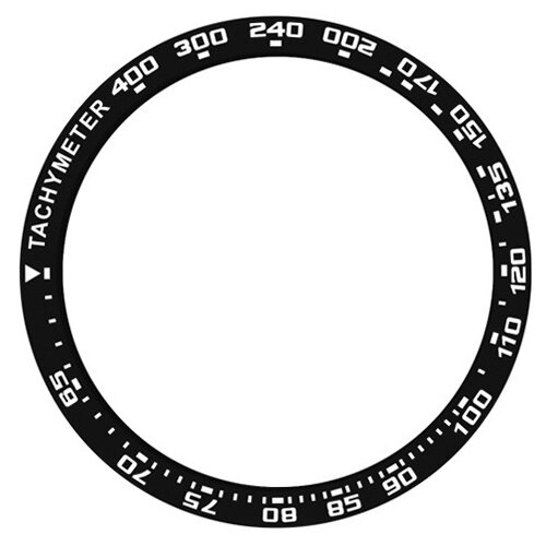 INF združljiv s samsung Watch5 pro črno-beli okvir - 45 mm obroč iz nerjavečega jekla, (5000090578) Cene