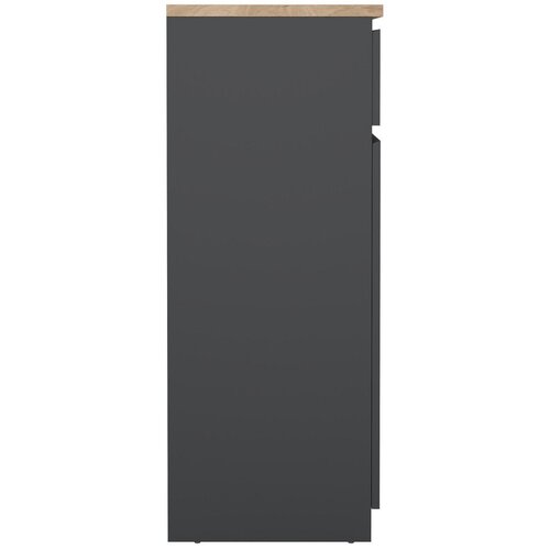 Tvilum Temno siva komoda 80x100x40 cm Naia &amp;ndash; Slike