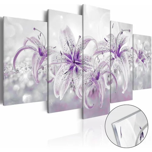  Slika na akrilnom staklu - Purple Graces [Glass] 100x50