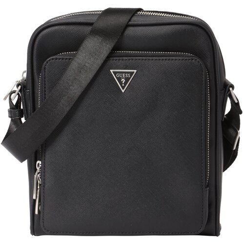 Guess Torba preko ramena &amp;#039;MILANO&amp;#039; crna / srebro Slike