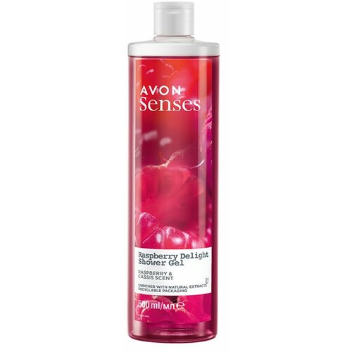 Avon Senses Raspberry Delight gel za tuširanje 500ml Slike