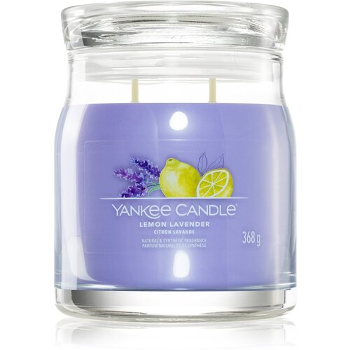 Yankee Candle Lemon Lavender mirisna svijeća Signature 368 g Cijene