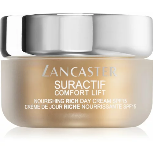 Lancaster Suractif Comfort Lift Nourishing Rich Day Cream SPF15 hranjiva krema z lifting učinkom 50 ml za ženske