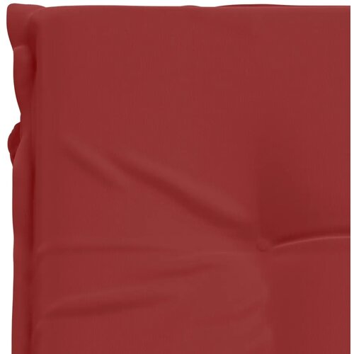  Jastučić za ležaljku GEMERT 100% poliester Vinska crvena - boja crnog vina 190 x 60 x 9 cm Poliester Slike