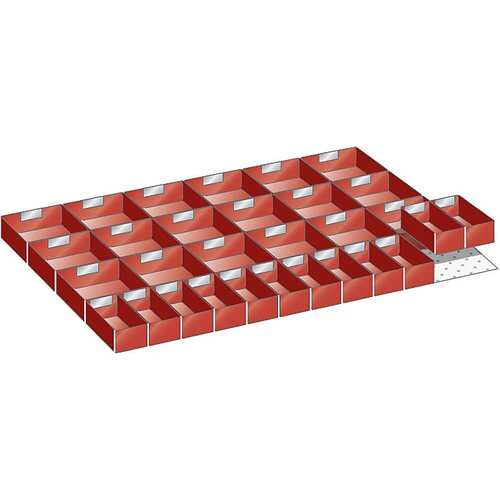 LISTA Vložek iz umetne mase, za omare z merami 1023 x 725 mm, za predale z višino 50 mm Cene