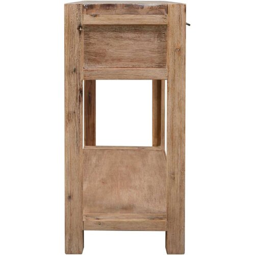  Konzolni stol 82 x 33 x 73 cm od masivnog bagremovog drva Slike
