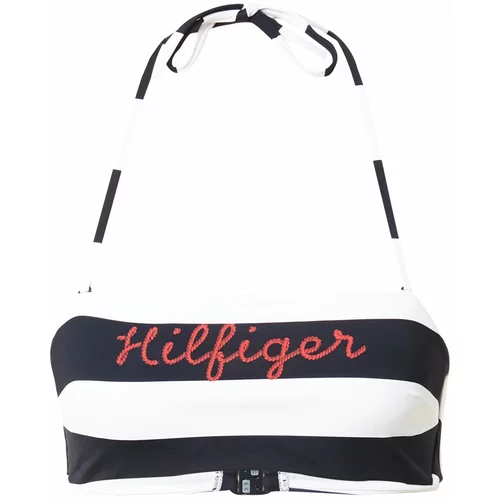 Tommy Hilfiger Underwear Bikini zgornji del mornarska / krvavo rdeča / bela