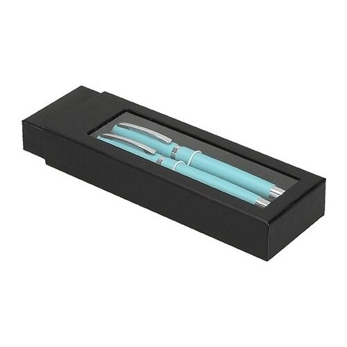  Set kemijska olovka i roler Toledo, Crna Slike