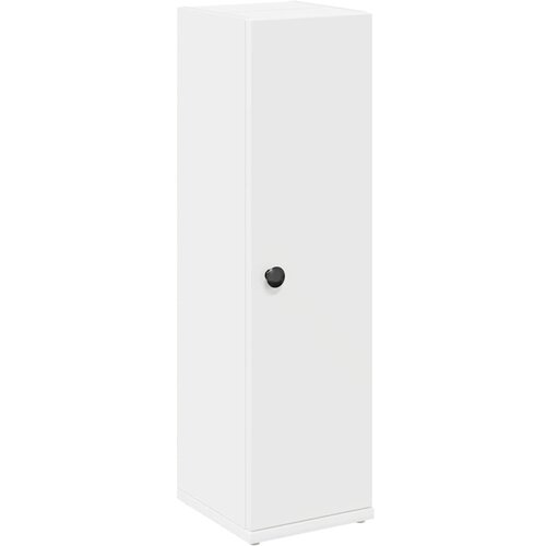 VidaXL Kopalni&amp;scaron;ka omarica z držalom za zvitke bela 20,5x22x72 cm, (5000044234) Slike