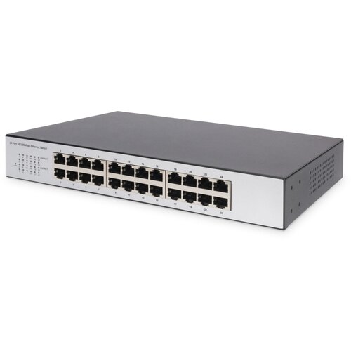 Digitus 24-Port Fast Ethernet Switch, Unmanaged Slike