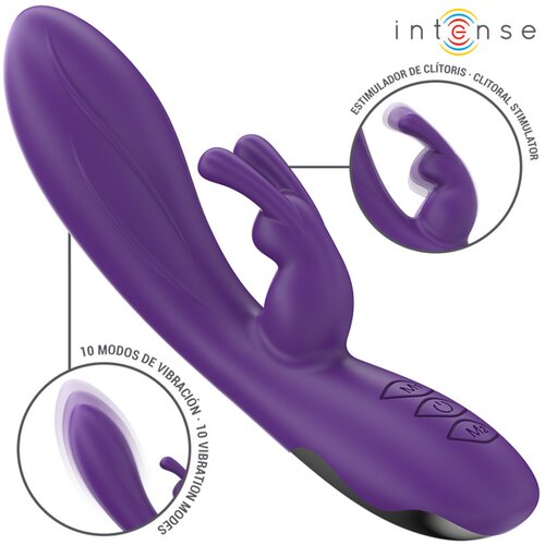 Intense Randal Rabbit Vibrator Purple Cene