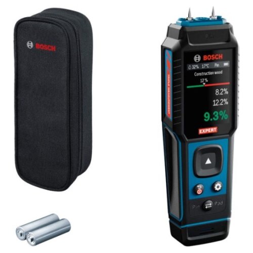 Bosch expert exmm 3-17 kontaktni digitalni merač vlage termo-higrometar, sa 2xaa baterije ( 0601078300 ) Slike